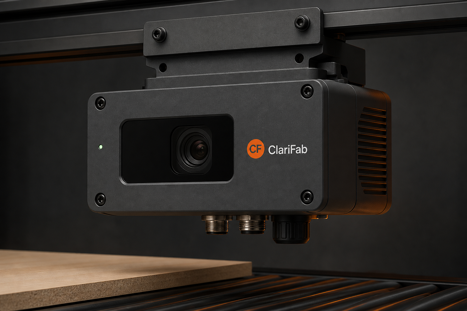 Compact ClariFab camera and edge processing module